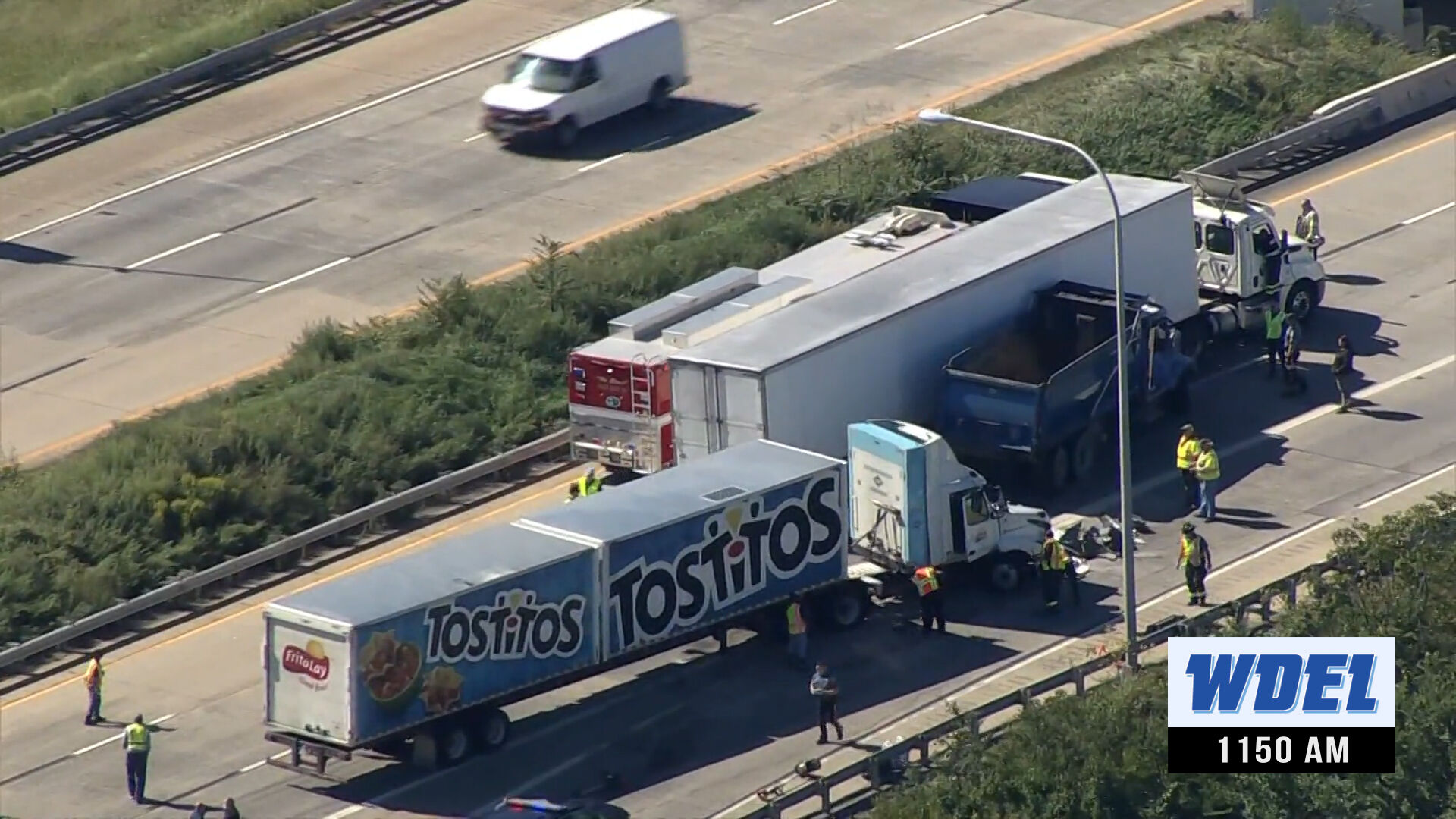 I495 fuel spill crash 092120